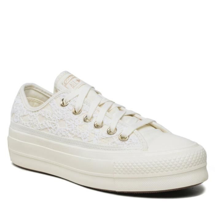 Chuck taylor all hotsell star lift blanche femme