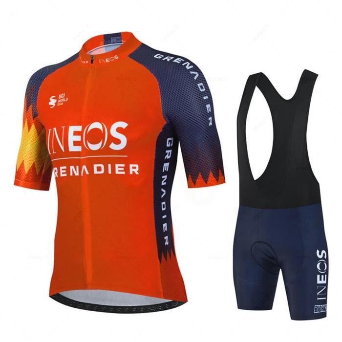 Maillot Cyclisme Homme Manches Courtes UGLY FROG - Polyester/spandex, Respirant, 3 Poches Dos, Bandes Réfléchissantes