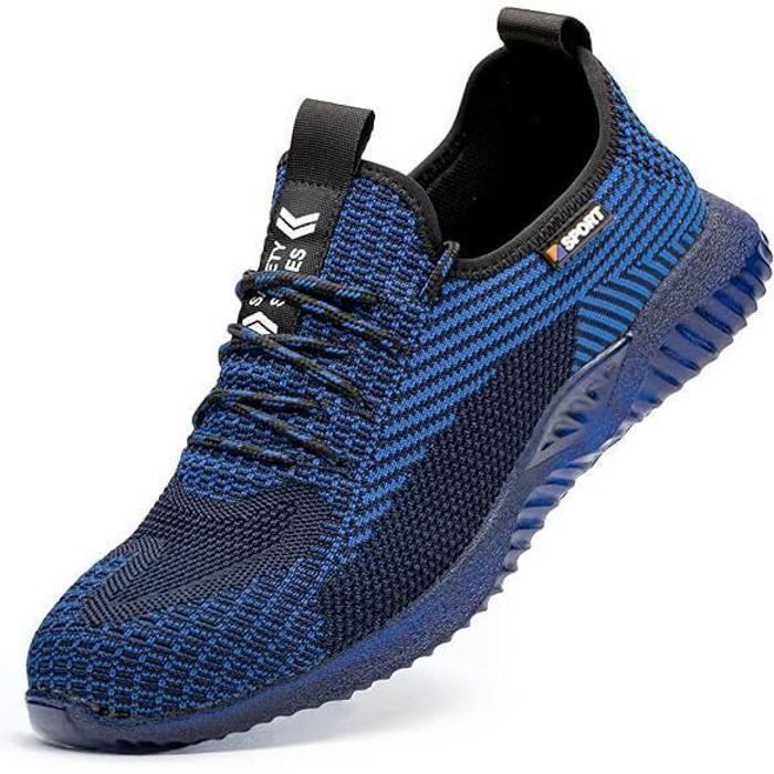 Chaussures De Sécurité ISOOUS - Homme/Femme | Antidérapantes, Légères | Embout Acier | Semelle Kevlar