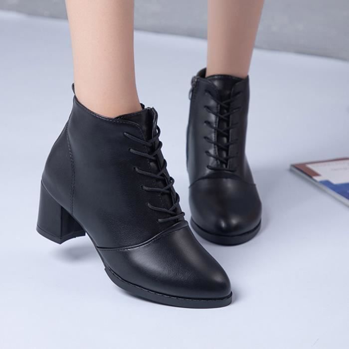 bottines femme confortables