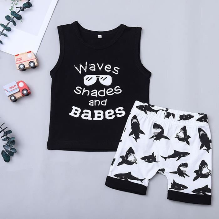 Ensemble Halloween Os Imprimé - Haut Manches Longues + Pantalon - Pour Enfant 2 Ans (garçon/fille) - Tenue Déguisement Confortable