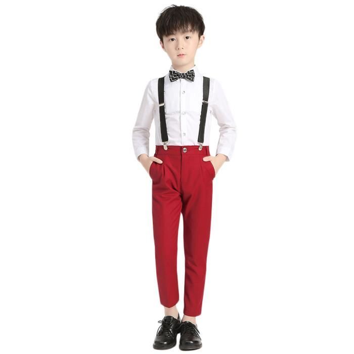 Costume Bapteme Costume Garçon HONGBI Chemise Short