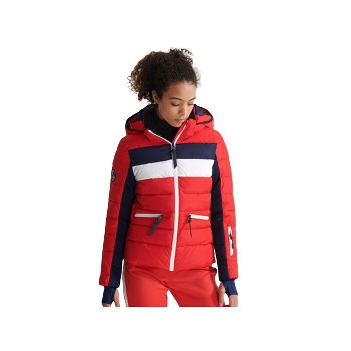 Alpine Revive Puffer Veste De Ski Femme SUPERDRY Taille S