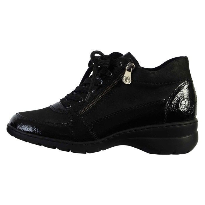 Rieker Chaussures à Lacets Pour Femme | Modèle 58902 | Beige Ou Blanc | Confortable, Semelle Souple