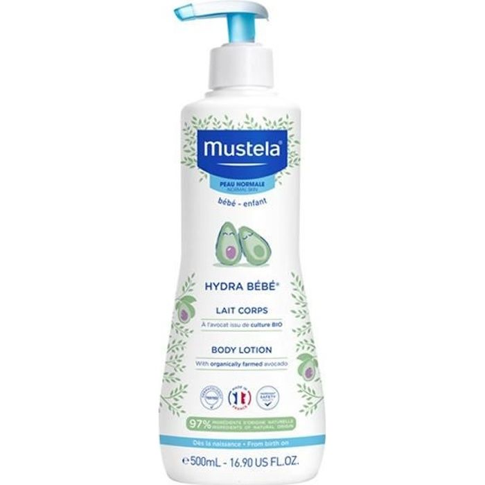 Creme Hydratante Bebe Creme Croute De Lait Soin Des Levres Mustela Mustela Hydra Bebe Body 500ml Cdiscount Puericulture Eveil Bebe