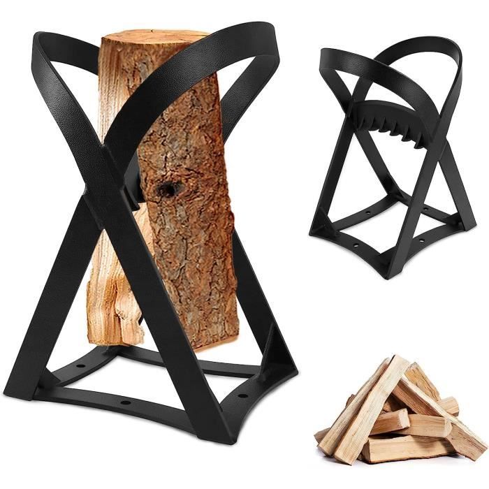 NAIZY Fendeur à Bûches Manuel - Portable Pour Bois De Chauffage, Intérieur/extérieur