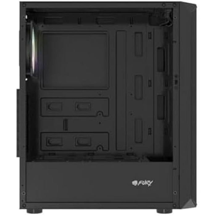 Boîtier Semi-Tour ATX - NATEC - NFO-2153 - Couleur Noir - Éclairage RGB - Taille ATX