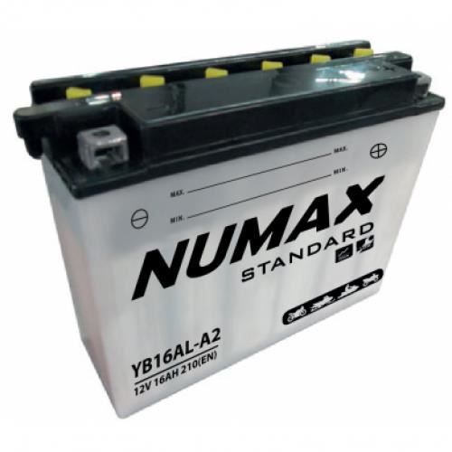 Batterie moto Numax Premium AGM YT12B-4 12V 10Ah 210A