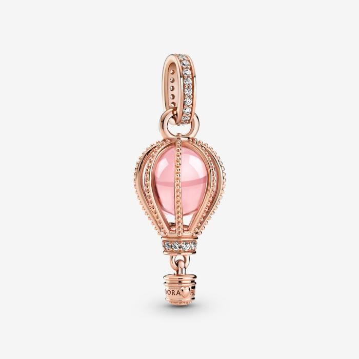 Charm Pendant - Montgolfière - Rose - Scintillant - Femme - 789434C01