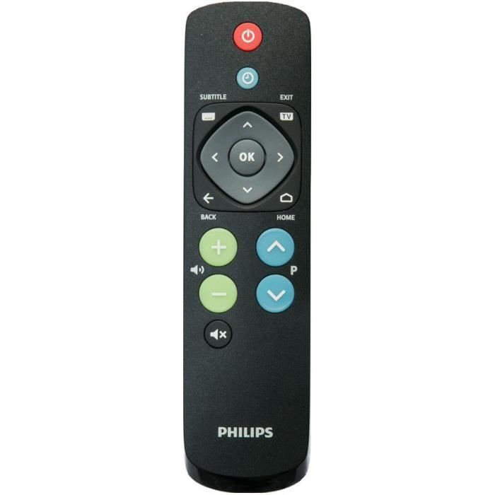 Philips 22AV1601A-12, TV, Boutons poussoirs, Noir