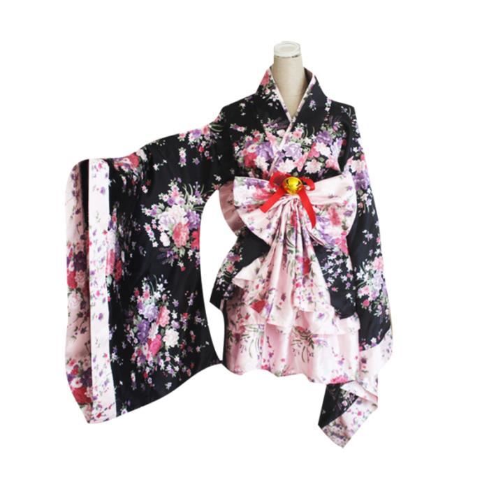 Déguisement kimono japonais on sale femme