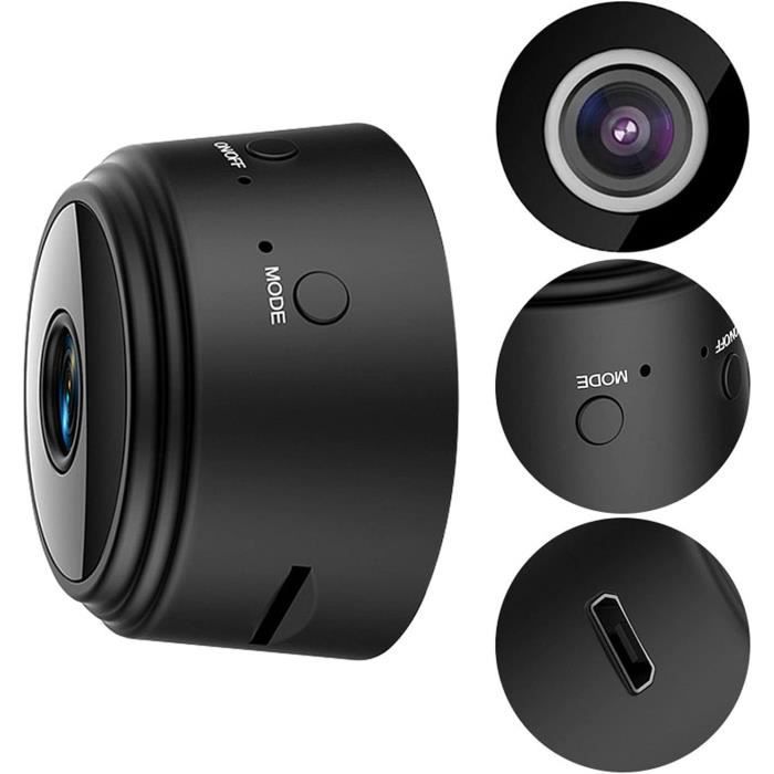 Caméra De Sécurité Intérieure Ejoyous 4K – Vision Nocturne, Audio Bidirectionnel, Détection De Mouvement – Pour Bébé Et Animaux