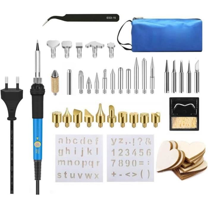 Kit De Pyrograveur En Bois, Kit De Soudeur, 60 W Température Réglable ...