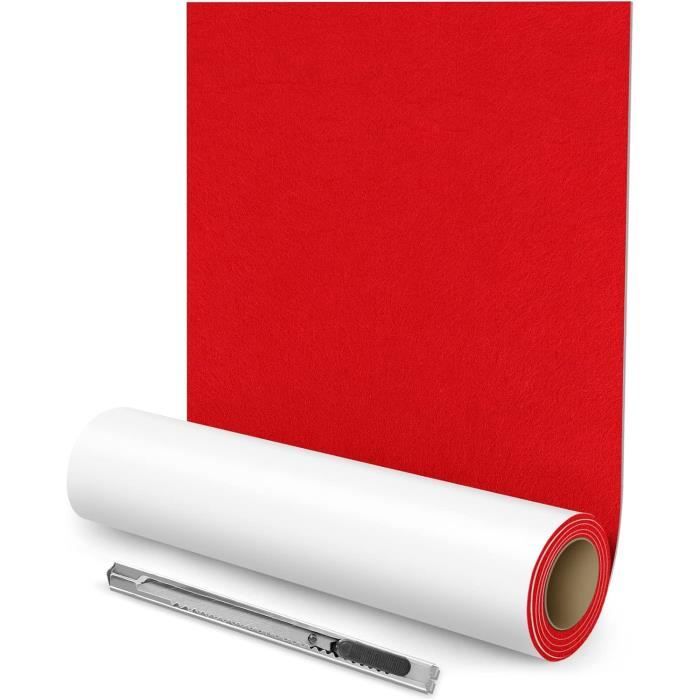 Rouleau De Feutre Polyester 30 Cm X 250 Cm X 3 Mm - Marron Foncé, Pour Bricolage, Couture, Déco