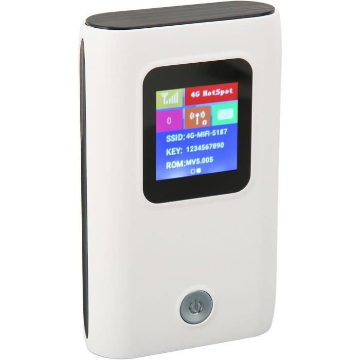 WiFi Mobile Portable, débloqué 5G WiFi 300 Mbps 4G LTE