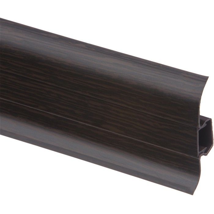 Plinthe Goulotte Pvc 59x2500 Mm Wenge Noir Lot De 4 Achat