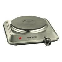 SEVERIN KP1092 Rechaud - plaque electrique 1 500W - diametre 18 cm - thermostat reglable - ideal petits espaces de cuisine / Inox