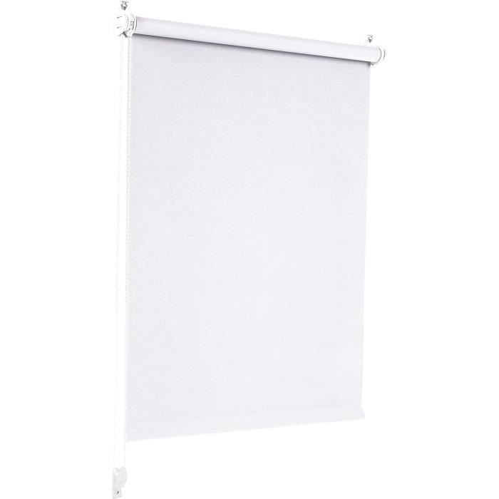 Store Plissé 90 X 100 Cm Gris Avec Klemmfix Sans Perçage Pour Fenêtre à Prix