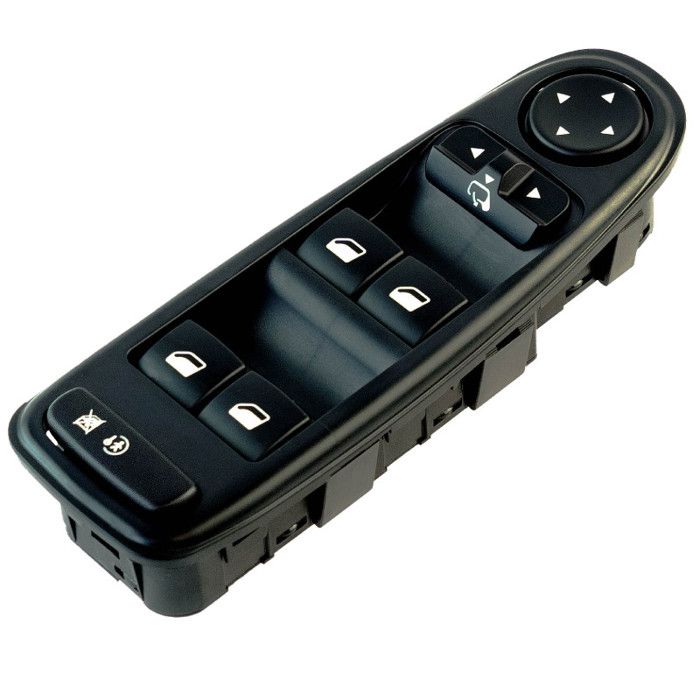 Pièce Auto Citroën OEM 6554.YH Interrupteur Lève-vitre Citroën C4 Picasso 2006-2013 - Commutateur Principal Vitres Électriques Interrupteur Fenêtre 96639383ZD