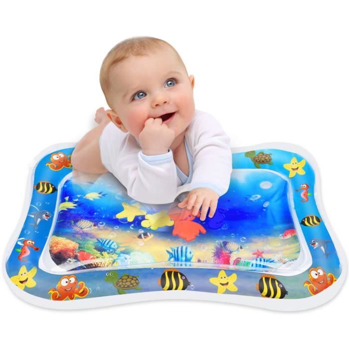 Jouet Gonflable Tapis De Jeu D Eau Pour Bebe Pvc Anti Fuite Coussin D Eau Jeux D Activites Amusantes Stimulation Croissance De Bebe Cdiscount Jeux Jouets