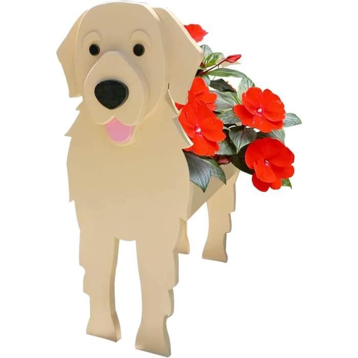 Red Carpet Studios 21054 Pot De Fleurs 3D En Forme D'animal Pour Chien 14 X 13 Pouces~p113076308