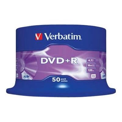 Verbatim DVD+R 4.7 Go 16x par 50 spindle - vue 3