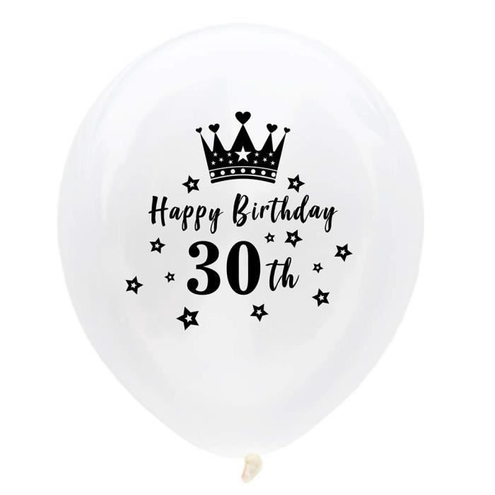 Ballon Deco Anniversaire 18 Ans Geant Ballons Ballons Confettis Ballons Fete Ballon Pour Decorations D Anniversaire Mariage Cdiscount Maison