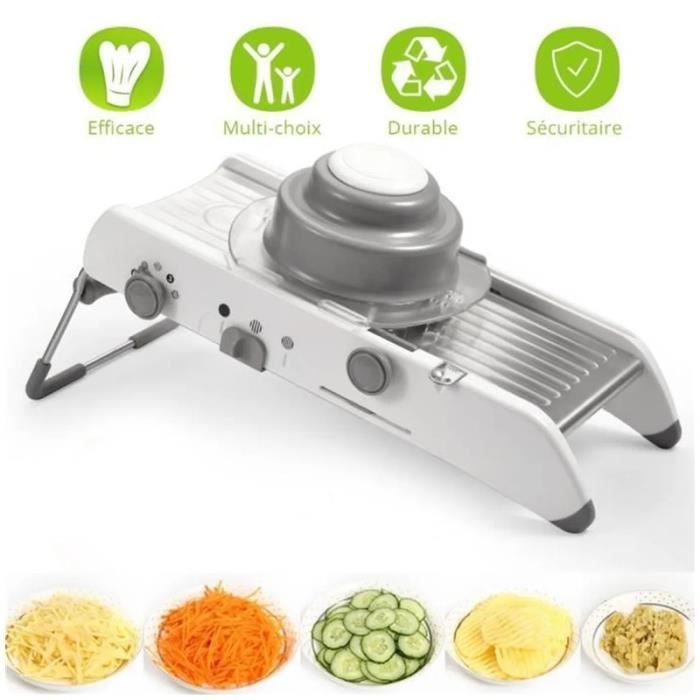 Mandoline de Cuisine Multifonctions Professionnel Mandoline Légumes