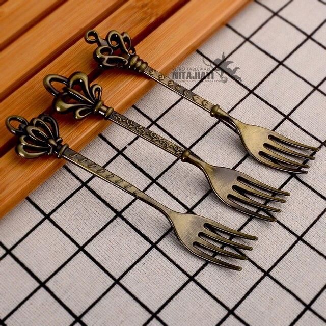 Jetstream 6 Pièces Escargot Fourchette, Petite Fourchette