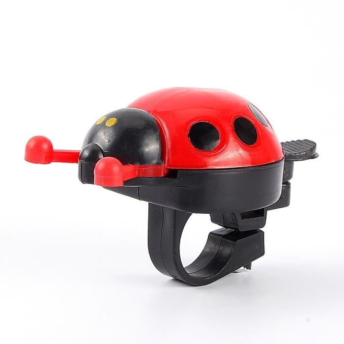 Sonnette Vélo Enfant Coccinelle Aiu - Mignonne Et Facile à Utiliser