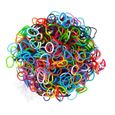 Pack Recharge 1200 Elastiques Loom Band Couleurs-1