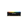 Mémoire RAM - KINGSTON - FURY Beast - RGB - 32 Go (2 x 16 Go) - DDR4 - 3200 MHz CL16 - (KF432C16BB2AK2/32)-1