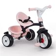 Tricycle évolutif Smoby Baby Driver Plus - Rose-1