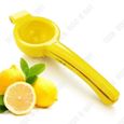 TD® Presse agrumes manuel professionnel jaune aluminium citron à main jus d'oranges fruits en émail légumes ustensiles cuisine-1