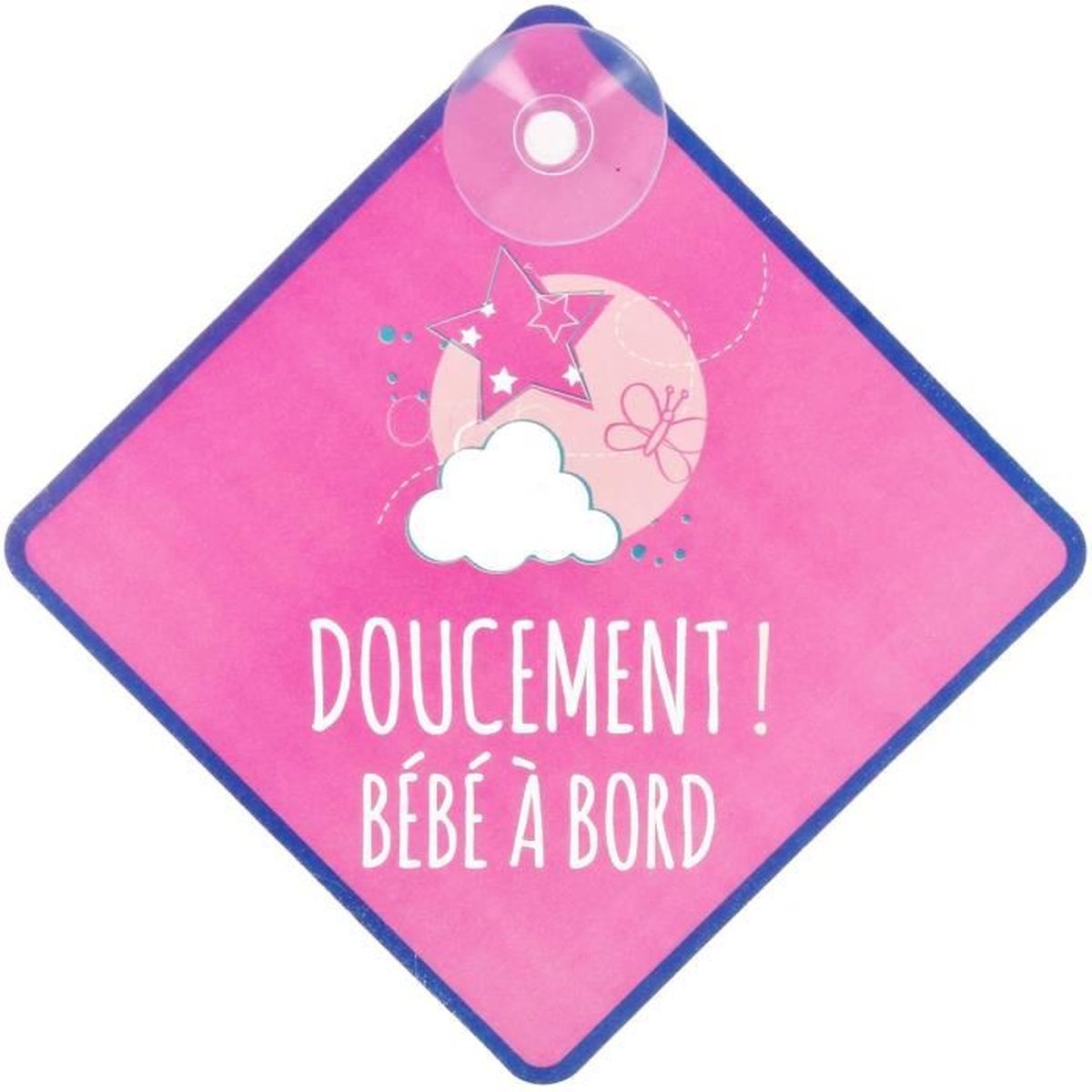 Panneau Signaletique Bebe A Bord A Suspendre Fixation Ventouse Bleu Promobo Autocollants Bebe A Bord Auto Et Moto Empoweringleaders Com