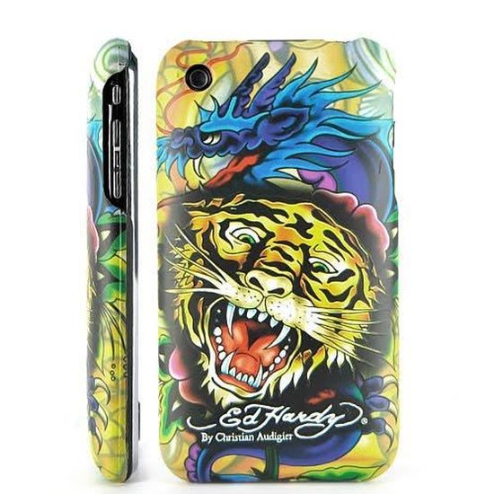 Couleur A Hardy Coque pour iPod Touch 4 Ed Hardy Tatouage 