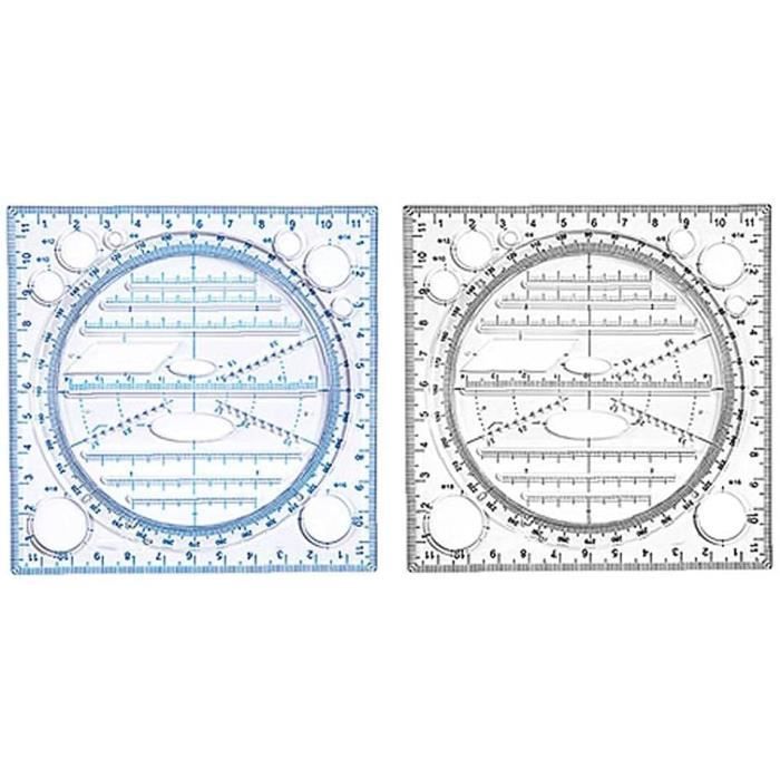 Dessin Règle Multifonction Dessin Règle Polyvalent Dessin Rapide pour ...
