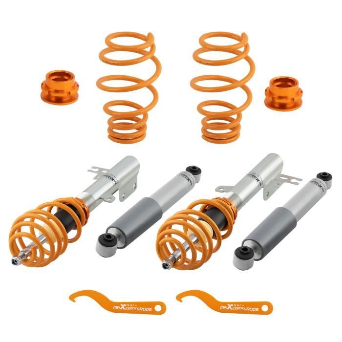 Kit Amortisseurs QA1 Coilover - 14 Pouces, Ressort 200 Lbs, Réglable, Neuf