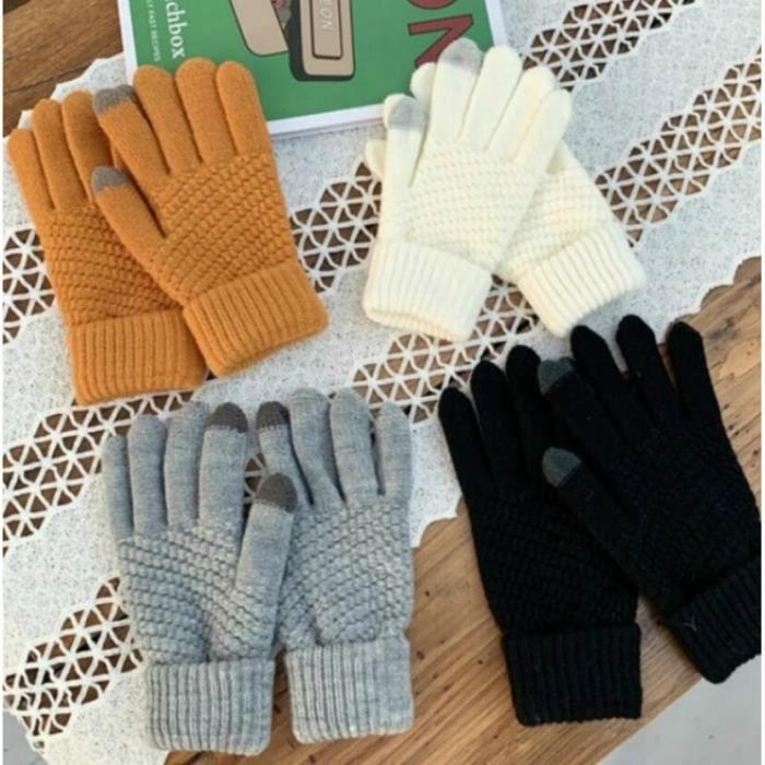 Gants D'Hiver Doublés En Polaire Confortables – Leggs® - Collant Polaire N°1
