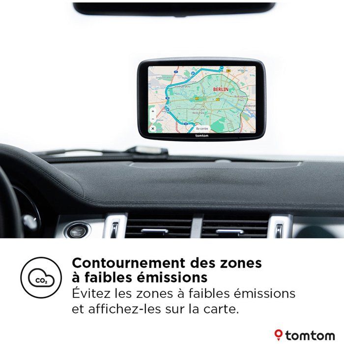 TomTom GO Discover 7 Pouces – GPS écran Tactile, Cartes Monde, Wifi – Occasion