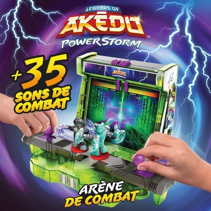 Arène de combat Moose Toys Ultime Powerstorm - AKEDO - TECIN