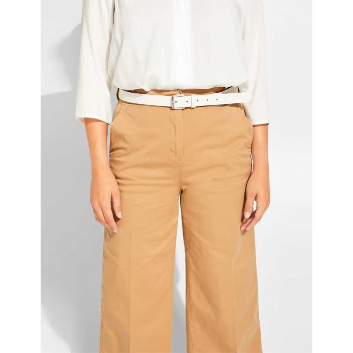 Esprit Ceinture Femme 999EA1S802 400 100 white Cdiscount Pret a Porter