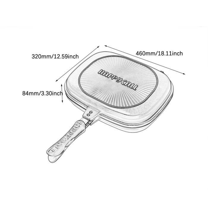 Lot De 2 Mini Poêles à Frire Antiadhésives - Pour œufs, Crêpes, Petites Portions, Compatible Induction/gaz, Revêtement Antiadhésif - 5