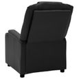 7632Inspiré® Fauteuil luxe confort & relaxation,Fauteuil de massage inclinable électrique Noir Similicuir SIZE:75 x 88 x 106 cm Meub-3