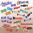 BOX GOURMANDE - Méga Assortiment de 500 Mini-Chocolats : Célébrations, Kinder, Milka, Daim, Toblerone-3