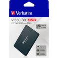 Verbatim SSD Vi550 disque SSD 2.5" 128 Go Série ATA III-3