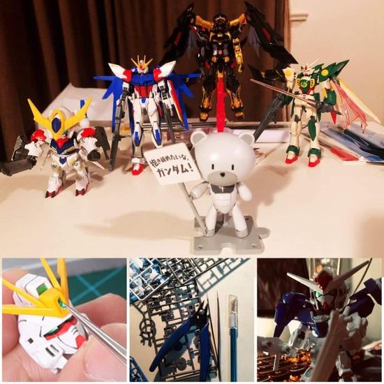 64PCS Outils pour Maquette Gundam Outillage Modélisme pour Hobby Building  Craft Set DIY Construction et Réparation du Modèle - Cdiscount Jeux - Jouets