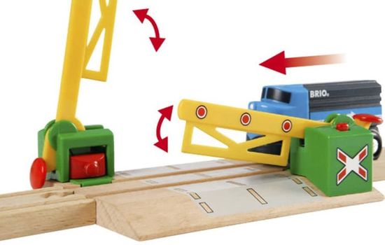 Signal Cloche Magnétique Brio - Circuit Train Bois - Sans Pile Dès 3 Ans