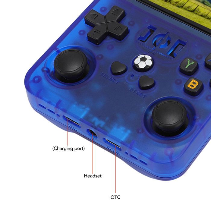 Console Portable Rétro V40 – 40 000 Jeux Intégrés – Écran IPS 4" 720p – Batterie 4000 MAh – Carte 256 Go – WiFi & HDMI Out