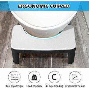 Mxzzand Tabouret de pied de pot accroupi Tabouret de pot de toilette Mxzzand Tabouret de pied de pot accroupi Tabouret de pot de toilette